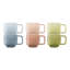 Staub Ceramic Dinnerware 6-Pc 3.5 Oz. Espresso Cups - Macaron Pastels