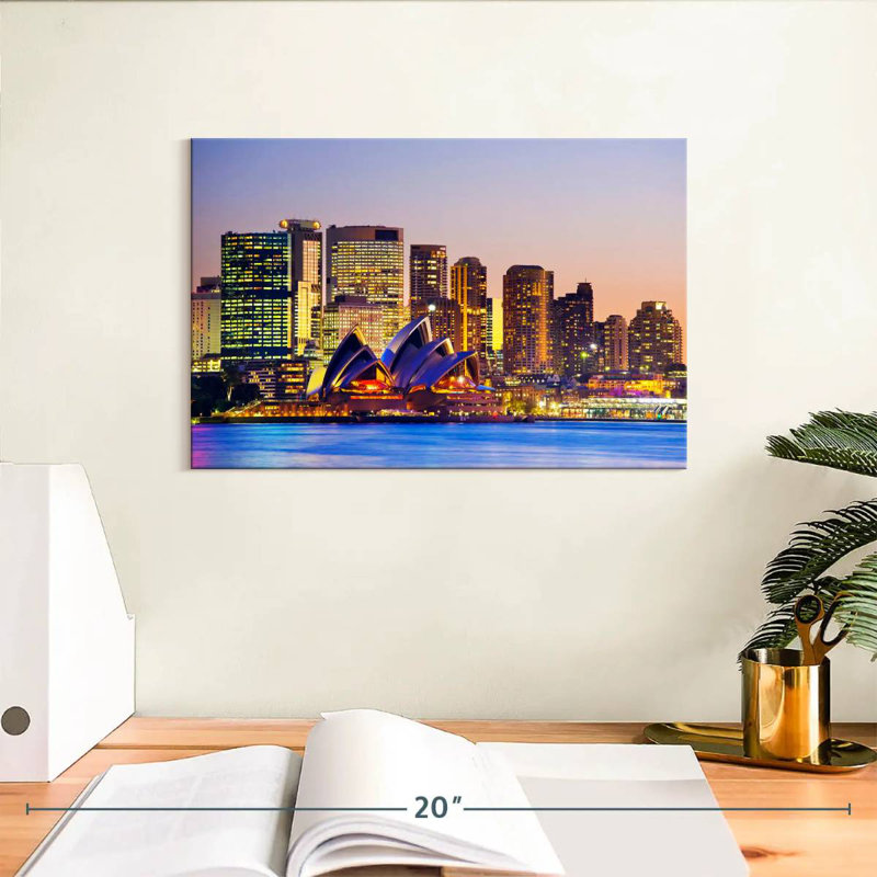 Zone de distribution des camions R Sydney, H 8 po x l 12 po