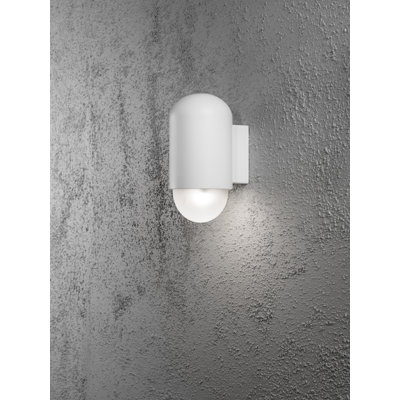 Integrated LED Outdoor Armed Sconce