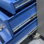 Station de travail multifonctionnelle bleue avec roulettes l 101,37 po