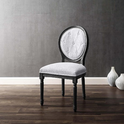 18'' H Tufted Upholstered Side Chair