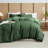 100% Cotton Waffle Weave Duvet Cover Set-135355229-135355232
