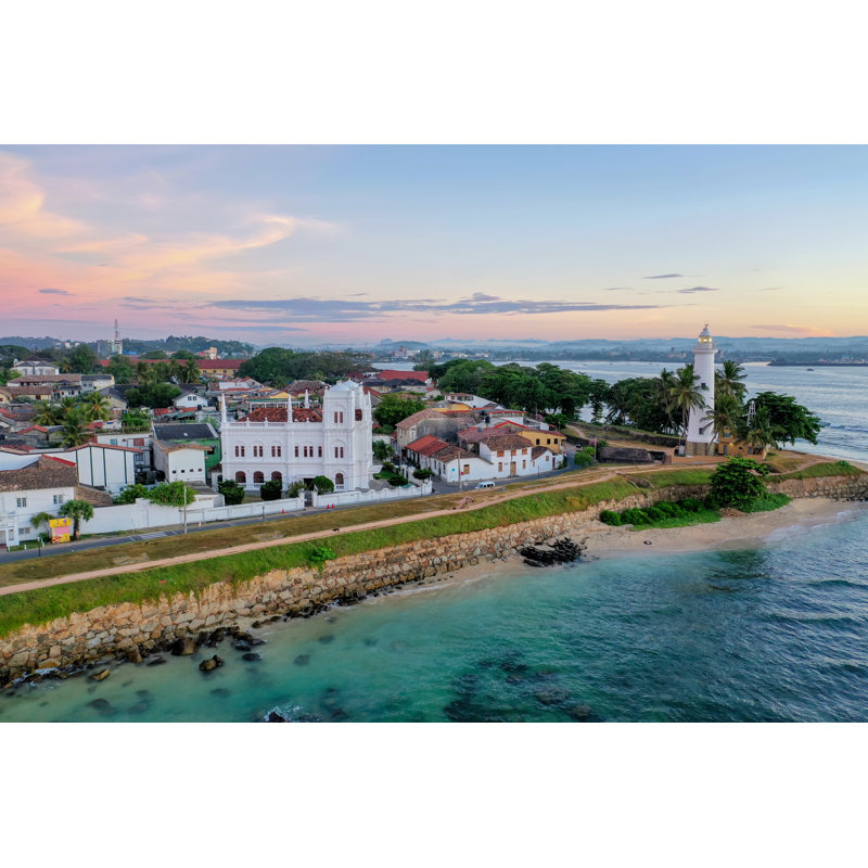 Galle Fort - Wrapped Canvas Print, 81cm H x 122cm W x 3.8cm D