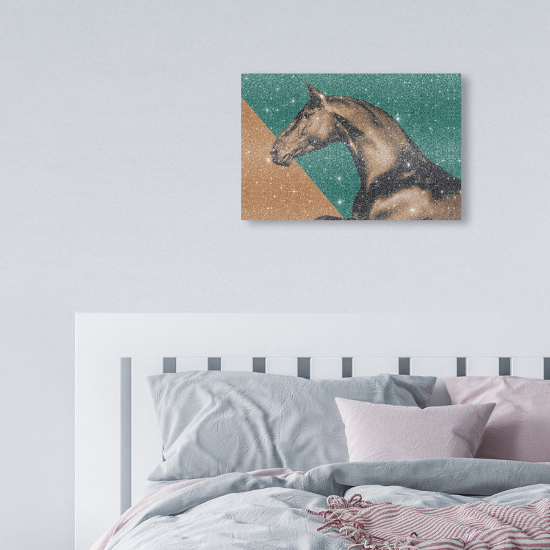 Hue Equine I Print by Oliver Gal, 15"H x 10"W, Gallery Wrapped