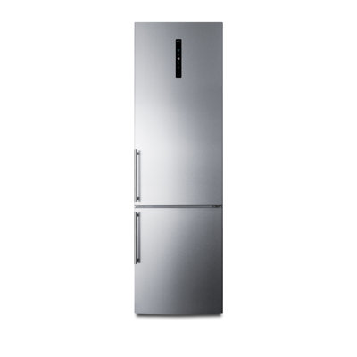 Summit Appliance 24" Counter Depth 11.7 Cubic Feet Bottom Freezer Refrigerator