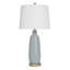 Salyer - Lampe de table en céramique avec base USB en métal de type A et C-1040617352-1040617358