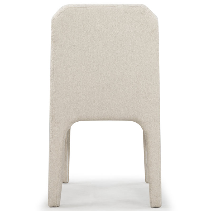 Maricelle Boucle Dining Chair, Tan