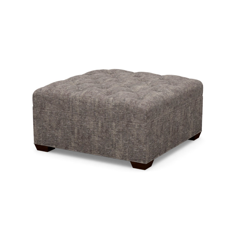 Square Ottoman, Walnut, 9637-86