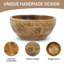 Jai Valley Mango Wood Bowl – Light Burnt Finish-88508504