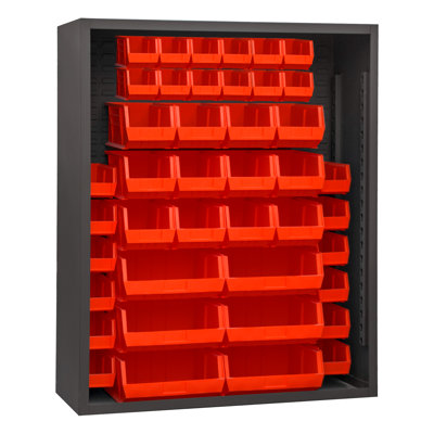 Qualls 48 " W Steel Shelving Unit