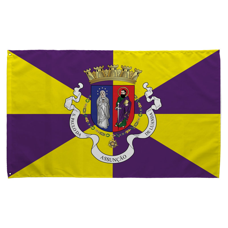 Drapeau de la ville de Luanda — Drapeau