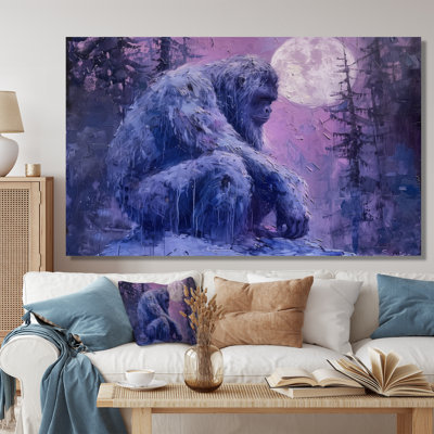 Claborn - art mural Bigfoot