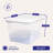 Homz Stackable Plastic Storage Container-107129368-107129372-131374592