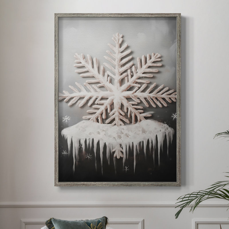 Art des Fêtes de Noël - série 2 - CECLIX, reproduction encadrée - bois massif, H 11 po x l 9 po