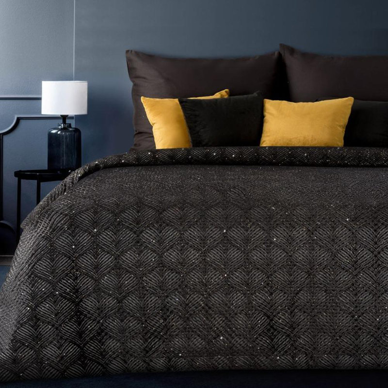 Bouleaux Geometric Shapes Bedspread