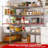 Marlia Steel Height -Adjustable Storage Rack Heavy Duty Shelving Unit-565694247-541543625