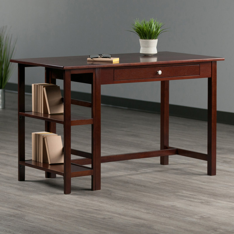 Mcbryde Solid Wood Base Writing Desk