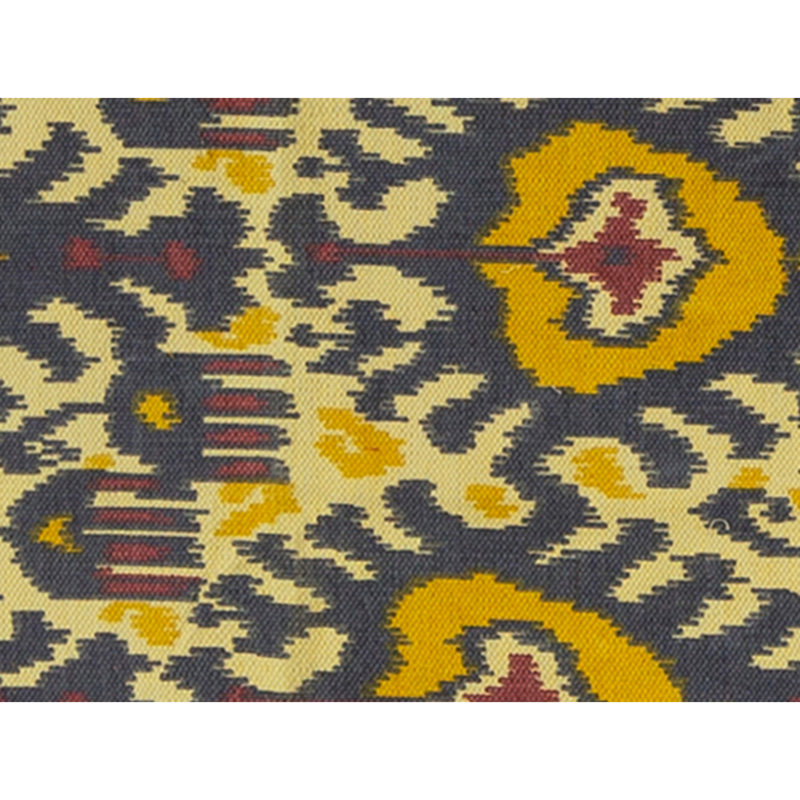 Flatweave Wool Ikat Area Rug in Multi