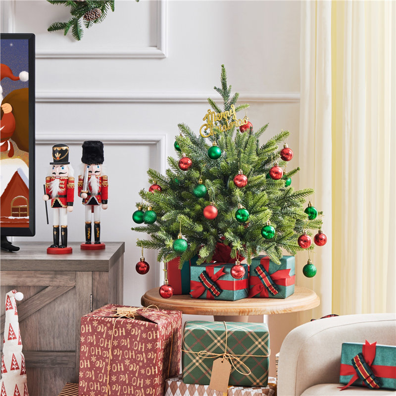 Artificial Fir Christmas Tree, 2ft H