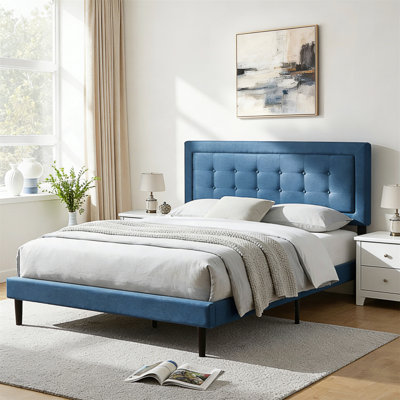 Base de lit tapissier grand format