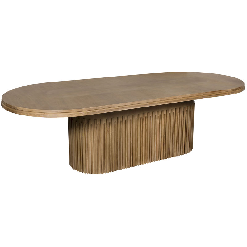 Bord ovale L 120 po x l 46 po