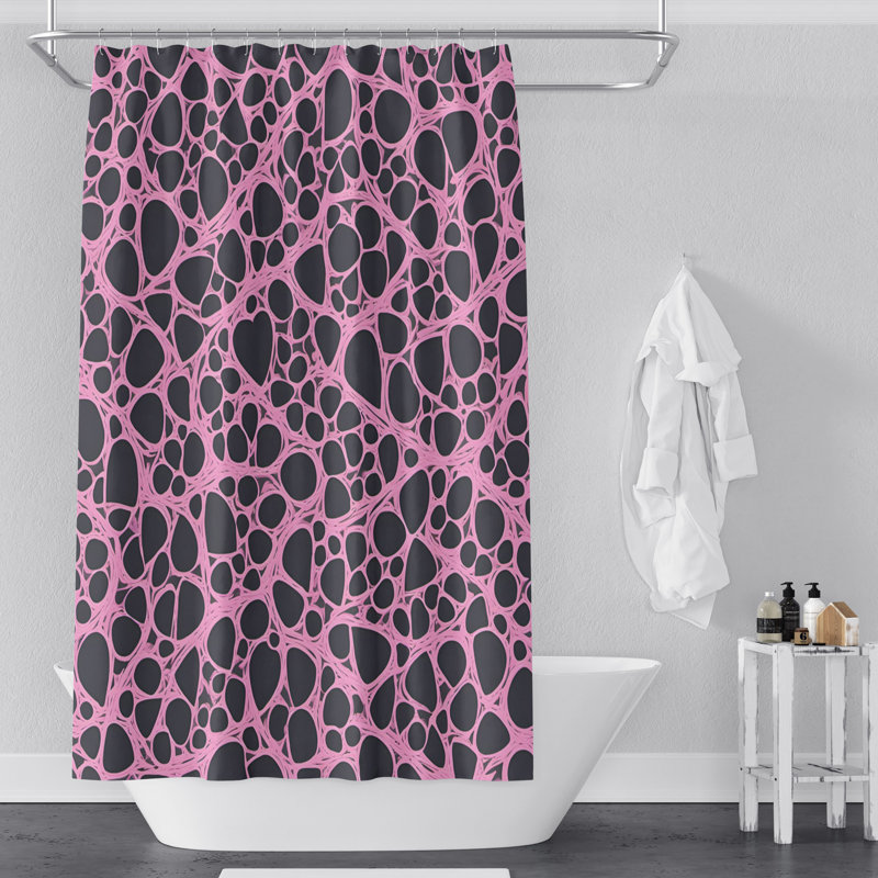 Rideau de douche Analeigh, H 72 po x l 70 po