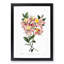 Pretty Pink Azalea Flowers - Picture Frame Painting Print-55601426-55601422