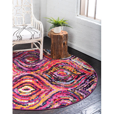Eddins Washable Ikat Indoor Rug