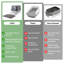 Enclosed Stainless Steel Cat Litter Box, Dark Grey 201 Steel Easy-Clean Cat Toilet Tray, High-Sided 15 cm or 20 cm Depth, Odour-Resistant Durable Litter Container-131983252