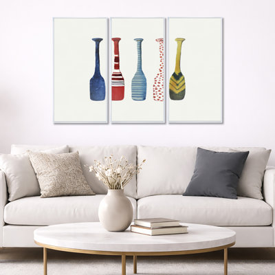 «Lakehouse Paddle Wall Art», impression de décor de canot rustique - cinq raquettes