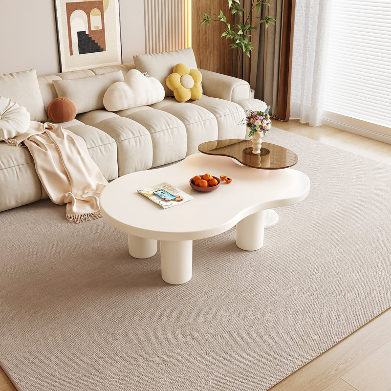 Ensemble de 2 tables basses rondes