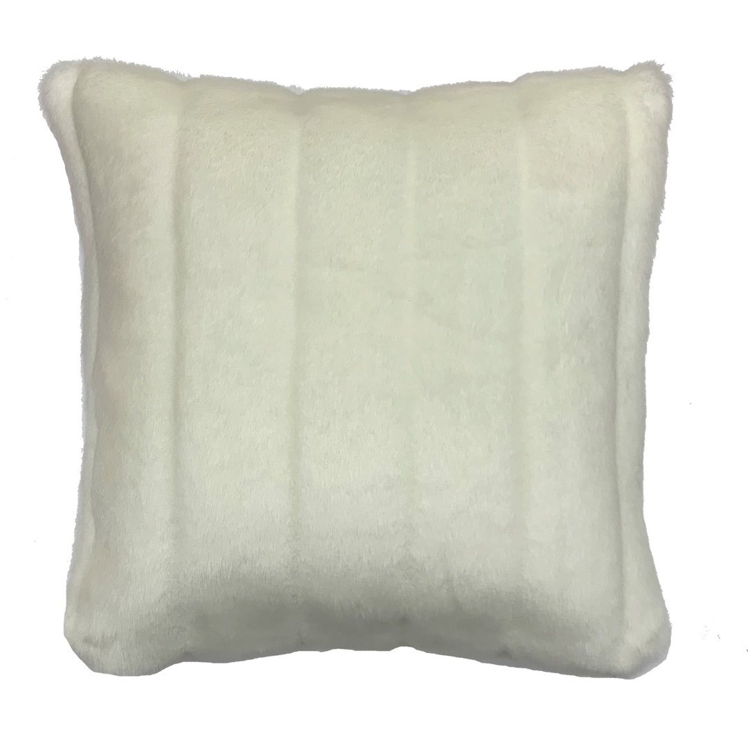 Square Faux Fur Pillow Cover & Insert The Pillow Collection 