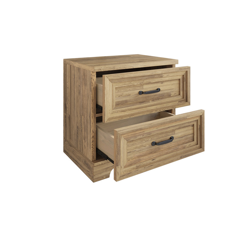 Nightstand, Brown Oak