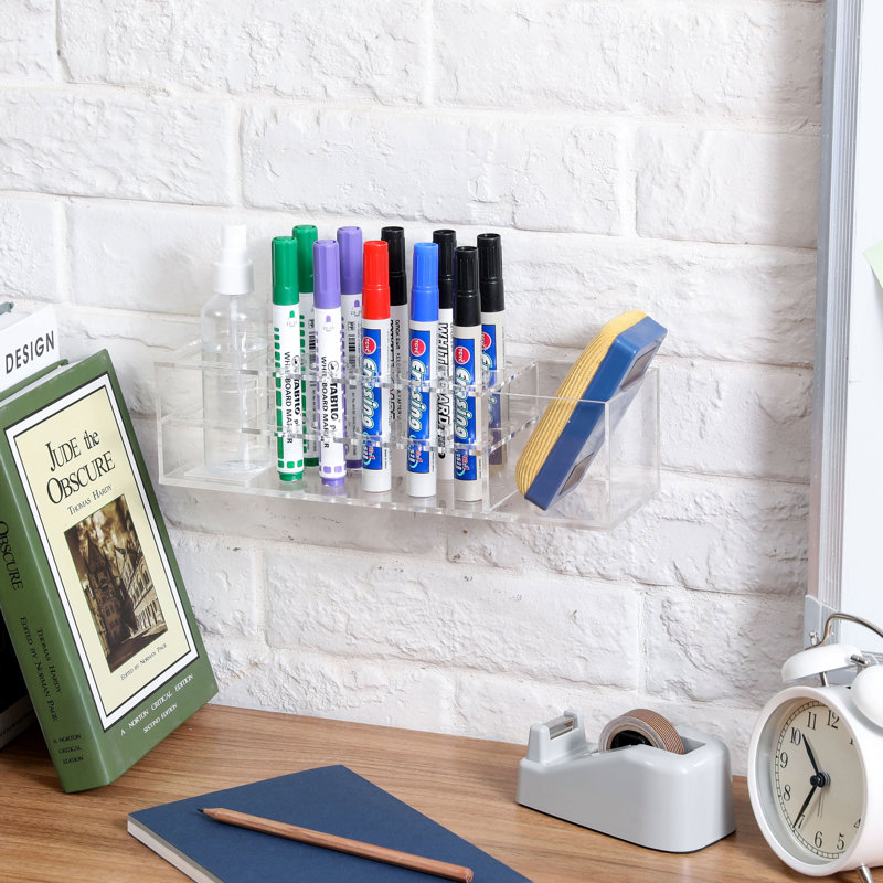 Dennese Acrylic 10 Slot Pen Holder