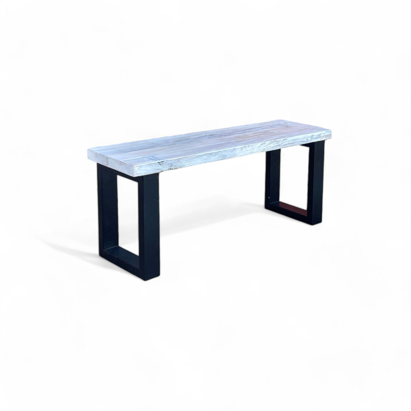 Robust Forest Bench, 20" H x 48" W x 15" D, White
