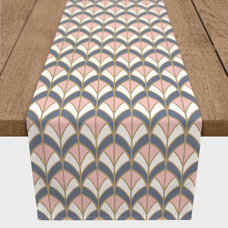 Art Deco Bright Table Runner, 90"