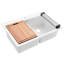 Évier de cuisine encastré en granite à double cuve 50/50 Ruvati 33 po Ruvati-114374783