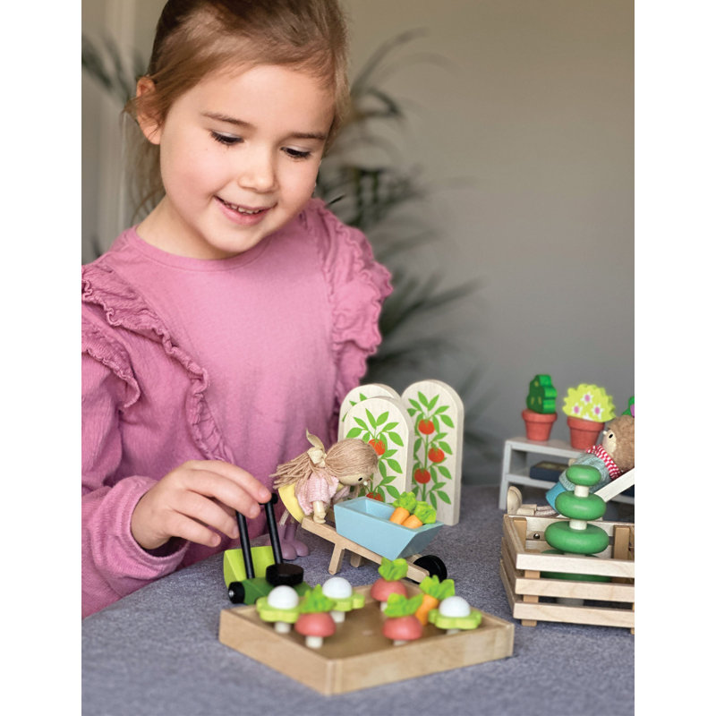 Greenhouse and Garden Dollhouse Furniture
