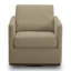 Fauteuil pivotant rembourré avec coussins réversibles Bobbi-118016404