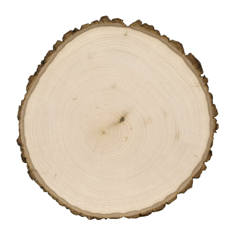 Wilson Handanyan Basswood Round Thick, 1.62" H x 7" W x 7" D