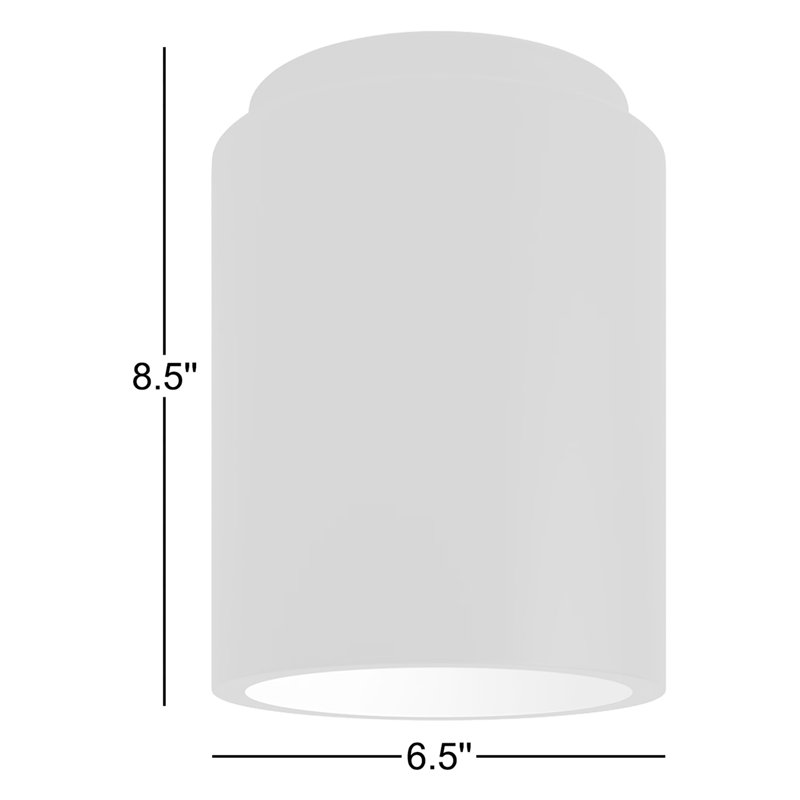 Sumatra Ceramic Flush Mount, Reflecting Pool, Incandescent (Not Included)