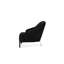 Fauteuil en velours 28 po Herzlinde