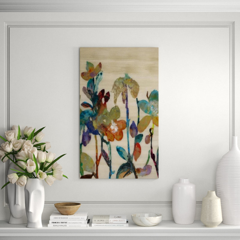 Nectar II Print by Jennifer Hollack, Image Brush Gel, 40" H x 24" W