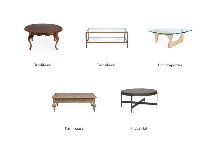 Coffee Table Styles and Materials Guide