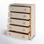 Bar Harbor 5 Drawer Raffia Dresser-626674876