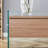 Bedside Table With Drawers.The Board Surface Is MDF With Wood Grain Sticker,And Both Sides Are Transparent Tempered Glass.The Design Is Simple,Elegant, With Excellent Storage Functions.Coffee Table.