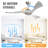 52 Inch Ceiling Fan Without Light 6 Wind Speed Timing Function 3 Solid Wood Blade Reversible Dc Motor-799896014-799896009