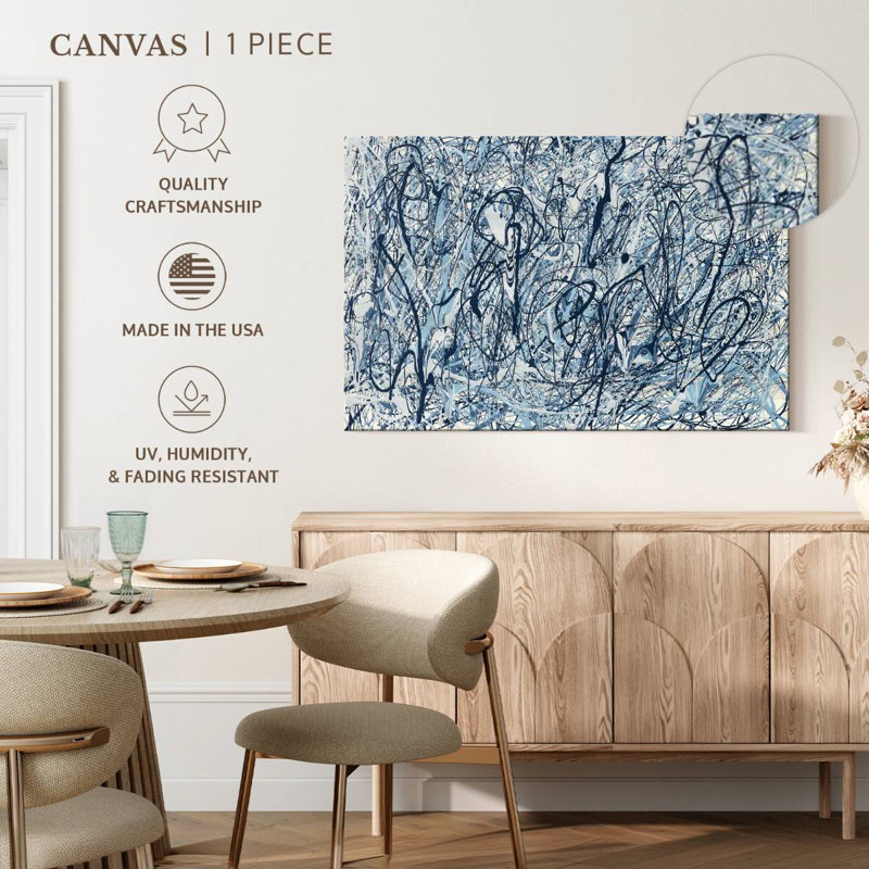 Avery Shore Blues, 34" H x 51" W