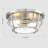 Nox Glass Flush Mount-66042224