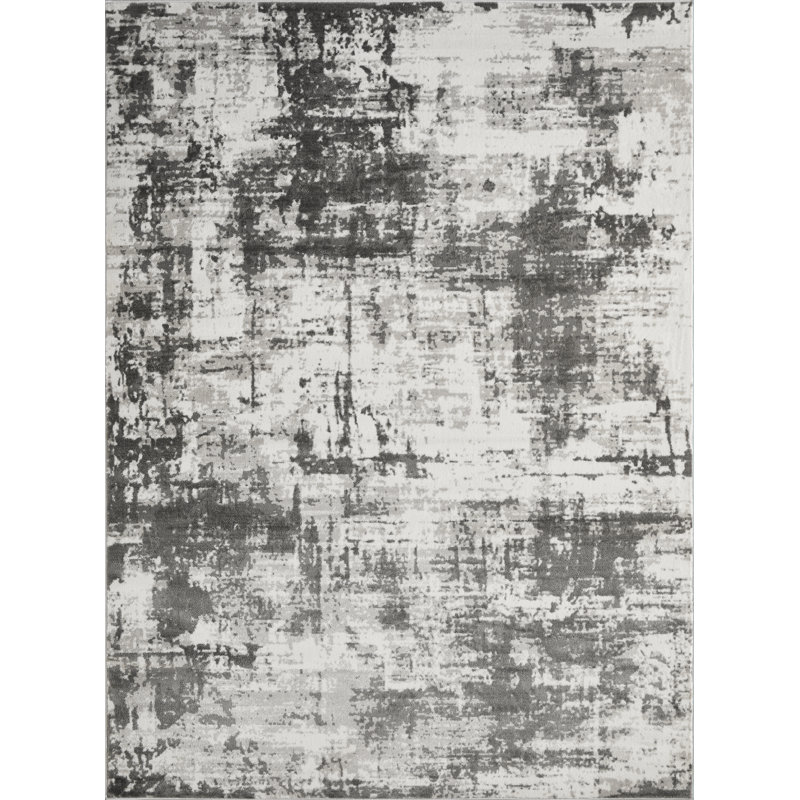 Sharitta Abstract Indoor Rug, Rectangle 7'10" x 9'10"